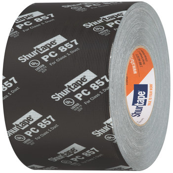 Shurtape PC 857 Negro Cinta para ductos - 72 mm Anchura x 55 m Longitud - 14 mil Espesor - shurtape 201852