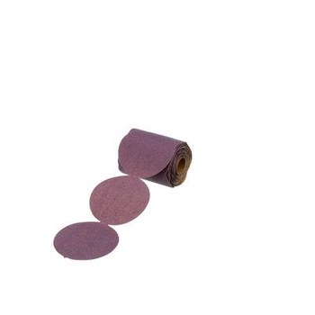 3M Cubitron II Stikit 87197 Rollo de discos PSA - 3 1/2 pulg. - 120+ - Grano Cerámico de Precisión