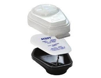 Imágen de Scott Safety Enclosure 742 Cubierta y retenedor de filtro (Imagen principal del producto)
