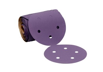 3M Cubitron II Stikit 86807 Discos PSA - 5 pulg. - 120 - Fina - Grano Cerámico de Precisión