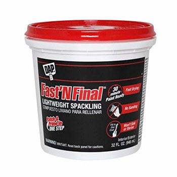 Dap Fast 'n Final Rellenador Blancuzco Pasta 1 qt Cubo - 12142