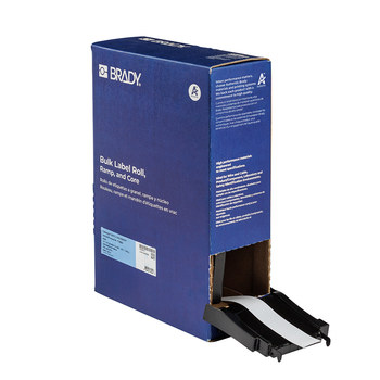 Imágen de Brady M710 Blanco Exterior Poliéster Transferencia térmica BM7C-1000-509-WT Cinta de etiquetas magnéticas (Imagen principal del producto)