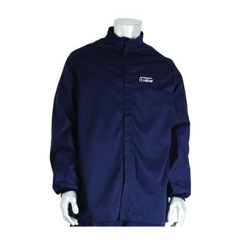 Imágen de PIP 9100-21782 Azul 5XG Indura Ultrasoft Chaqueta de protección contra relámpago de arco eléctrico (Imagen principal del producto)