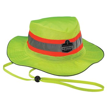 Ergodyne Chill-Its 8935CT Sombrero de guardabosques tamaño Pequeño/Mediano, PVA, Lima de alta visibilidad | RSHughes.mx