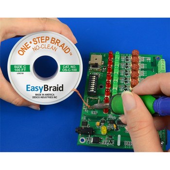 EasyBraid OS-B-100 Trenza Desoldadora - 0.050 pulg. x 100 pies