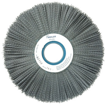 Weiler Nylox 83300 Cepillo de rueda - Rizado Nailon cerda