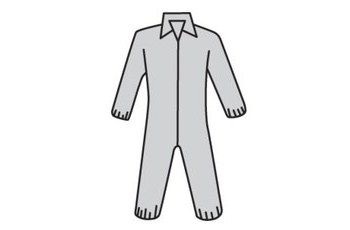 Imágen de West Chester C3902 Gris Pequeño Polipropileno Overoles desechables para trabajo y uso general (Imagen principal del producto)