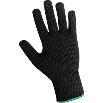 Global Glove Negro Grande Algodón/Nailon Guantes de Nylon - global glove nb960 lg