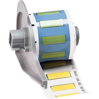 Imágen de Brady PermaSleeve Amarillo Transferencia térmica M7-187-1-344-YL Etiquetas termorretráctiles para cables y alambres (Imagen principal del producto)