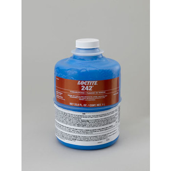Loctite 242 Azul Fijador de rosca 24243, IDH:209729 - Mediano Fuerza - 1 L Botella