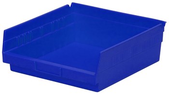 Imagen de Akro-mils 197 cu in Azul Polímero de grado industrial Estante Contenedor de almacenamiento (Imagen principal del producto)