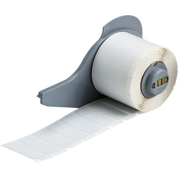 Imágen de Brady Blanco Autoextinguible Poliimida Transferencia térmica 71-29-472M Rollo de etiquetas para impresora de transferencia térmica troquelado (Imagen principal del producto)