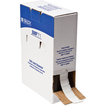 Imágen de Brady CleanLift Blanco Vinilo Transferencia térmica BM-18-498 Etiquetas reposicionables para impresora (Imagen principal del producto)