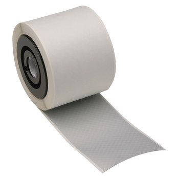 Imágen de Brady Plateado Manipulación evidente Poliéster Transferencia térmica 52152 Rollo de etiquetas para impresora de transferencia térmica continua (Imagen principal del producto)
