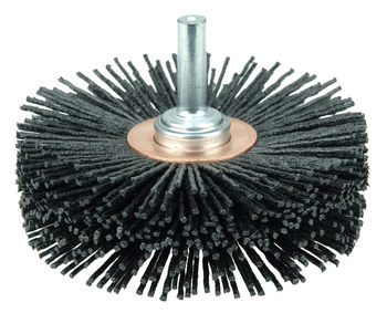 Weiler Burr-Rx 86171 Cepillo de rueda - Rizado Nailon cerda