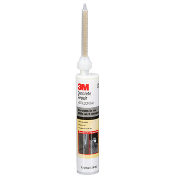 3M DP600 Base & Accelerator (B/A) Concrete Repair - Gray Liquid 8.4 fl oz Cartridge - 96596
