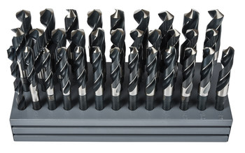 Imágen de Precision Twist Drill CR33 118° Corte de mano derecha Acero de alta velocidad Juego de taladro de vástago reducido 5995647 (Imagen principal del producto)