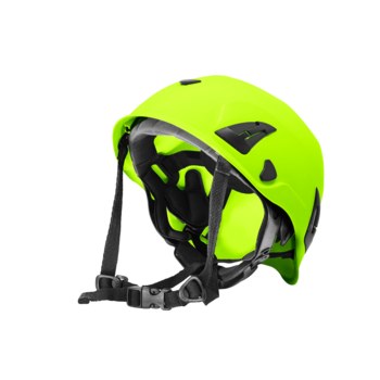 Bullhead Safety Clase C Casco HH-CH1-YG - 6 puntos Trinquete suspensión - Amarillo/verde de alta visibilidad - 29333