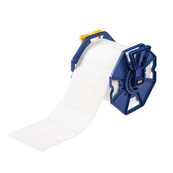 Imágen de Brady Blanco Poliéster J-55-2475 Rollo de etiquetas para impresora de transferencia térmica troquelado (Imagen principal del producto)