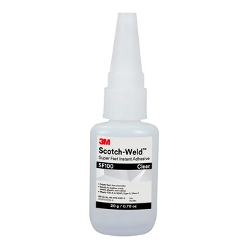 3M Scotch-Weld SF100 Adhesivo de cianoacrilato Transparente Líquido 0.11 oz Botella - 62630