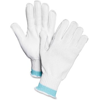 Imágen de Sperian Perfect Fit HPF7 Blanco Extrapequeño HPPE/Cuero Gamuza Guantes resistentes a cortes (Imagen principal del producto)