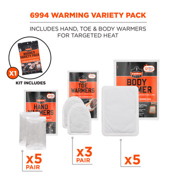 Ergodyne N-Ferno 6981 Kit para protegerse del frío invernal - ERGODYNE 16984