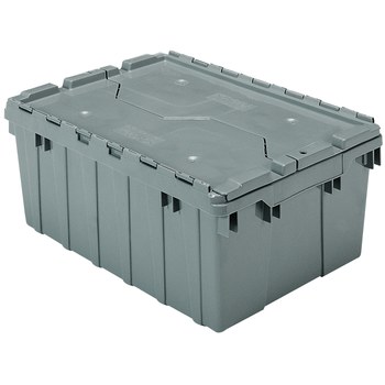 Imagen de Akro-mils 39085 Keepbox 8.5 gal 35 lb Gris Polímero de grado industrial Contenedor de tapa adjunto (Imagen principal del producto)