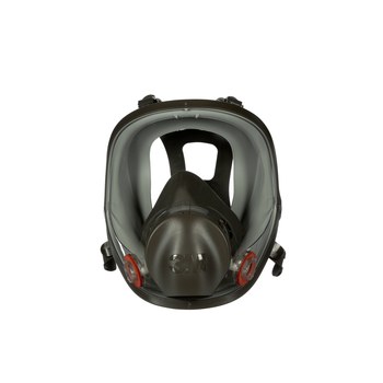 3M 6000 Series 6900 Gris Grande Silicón/elastómero termoplástico Respirador de máscara de careta completa - Conexión Bayonet - Suspensión 4 puntos - 051138-54159