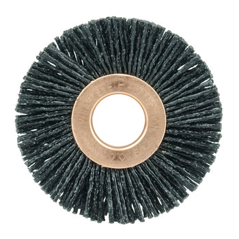 Weiler Burr-Rx 17555 Cepillo de rueda - Rizado redondo Nailon cerda