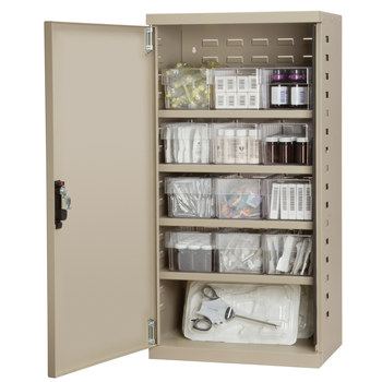 Imagen de Akro-mils ACS4P62 Akrodrawers 350 lb Masilla Revestido en polvo, Con textura Acero 18 ga No apilable Minigabinete seguro (Imagen principal del producto)