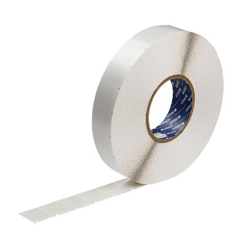 Imágen de Brady Wraptor Blanco, transparente Vinilo Transferencia térmica BA62-2-417 Etiquetas predimensionadas para impresoras (Imagen principal del producto)