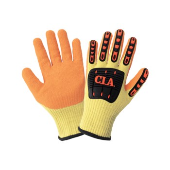 Global Glove Vise Gripster C.I.A. CIA600KV Amarillo Grande Aralene Guantes resistentes a cortes - 816679-01995