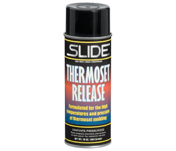 Slide Thermoset Transparente Agente de liberación - 16 oz Lata de aerosol - 14 oz Peso Neto - 45414 160z