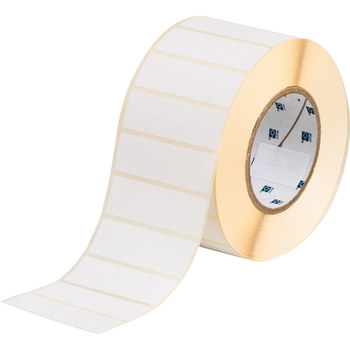 Brady THT-18-424-3 Rollo de etiquetas troqueladas para impresoras - Papel - Blanco