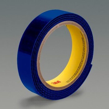 3M SJ3419FR Azul Sujetador recerrable - Velcro - 1 pulg. Anchura x 50 yd Longitud - No adhesivo Adhesiva - 07666