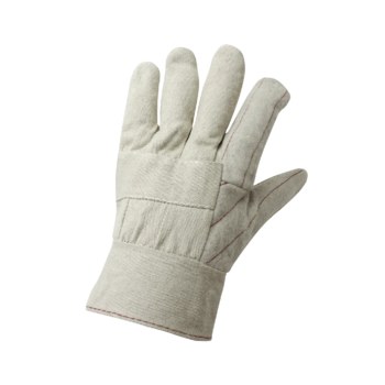Global Glove Heat Handler CIA317inT Blanco Universal Algodón Guantes de trabajo - c30bt mens