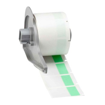 Imágen de Brady M710 Verde, Transparente Vinilo Transferencia térmica M7-31-427-GN Etiquetas autolaminables para cables y alambres (Imagen principal del producto)