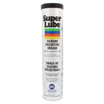 Super Lube Blanco Grasa - 14.1 oz Cartucho - Grado alimenticio - 91015