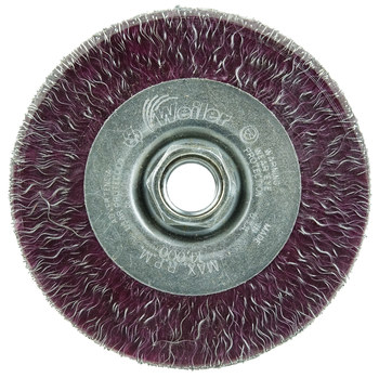 Weiler Polyflex 35416 Cepillo de rueda - Prensado encapsulado Acero cerda