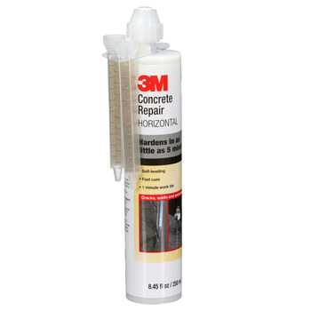 3M DP600 Base & Accelerator (B/A) Concrete Repair - Gray Liquid 8.4 fl oz Cartridge - 96596