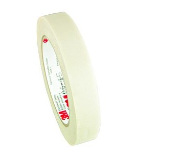 3M 1076 Blanco Cinta aislante - 3/8 pulg. x 60 yd - Grosor 10 mil - 59986