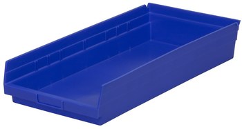 Imagen de Akro-mils 513 cu in Azul Polímero de grado industrial Estante Contenedor de almacenamiento (Imagen principal del producto)