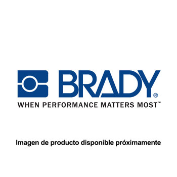 Picture of Brady Chemtag Red on White Rectangle CHEM-CTH BLANK -FG Hazardous Substance Tag Holder (Imagen principal del producto)