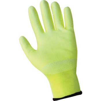Global Glove Samurai PUG-118 Lima de alta vis. Grande HDPE Guante resistente a cortes - pug-118 lg