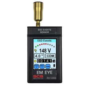 SCS Medidor de eventos ESD - Longitud 4.2 pulg. - Ancho 2.6 pulg. - Profundidad 1.3 pulg. - CTM048-2128