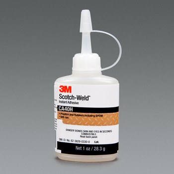 3M Scotch-Weld CA40H Adhesivo de cianoacrilato Transparente Líquido 1 oz Botella - 21073