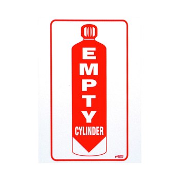 Imágen de Brady Prinzing B-811 Vinilo Rectángulo Blanco Inglés Señal de almacenamiento de productos químicos SM573E (Imagen principal del producto)