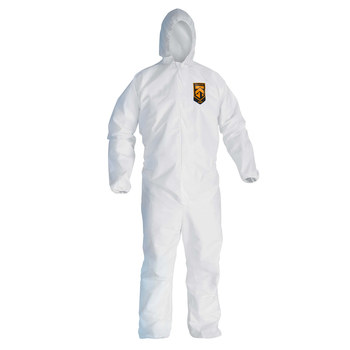 Ansell Kleenguard Overoles desechables para trabajo y uso general A10 12230 - tamaño 4XG - Blanco