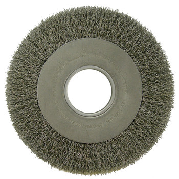 Weiler 06620 Cepillo de rueda - Rizado Acero cerda