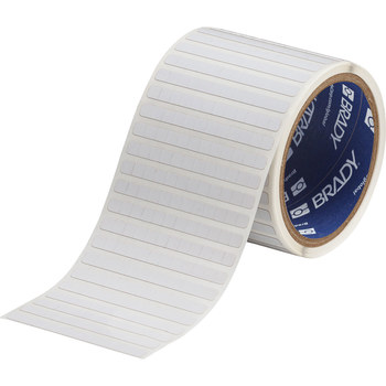 Imágen de Brady Blanco Poliimida Transferencia térmica THT-11-797-10 Etiqueta de circuito impreso troquelada (Imagen principal del producto)